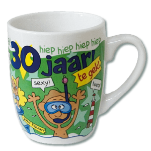 Cartoon Mok 30 jaar