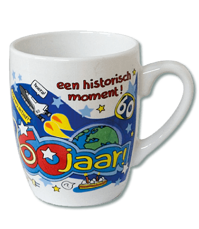 Cartoon Mok 60 jaar