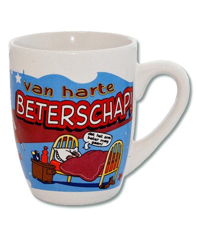 Cartoon Mok Beterschap