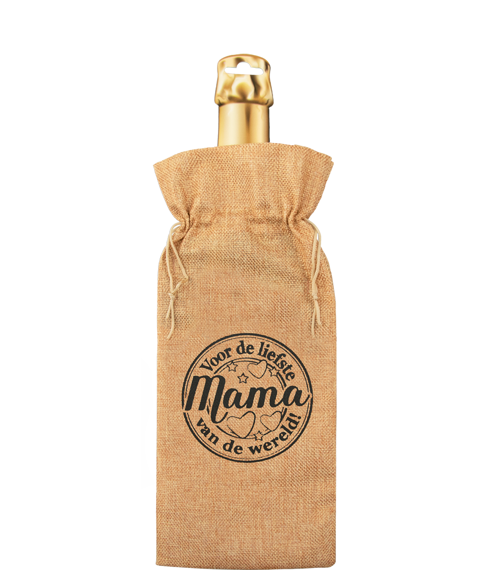 Bottle gift bag - Mama