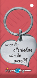 Hart sleutelhanger - allerliefste