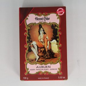 Henna poeder om haar te kleuren Auburn