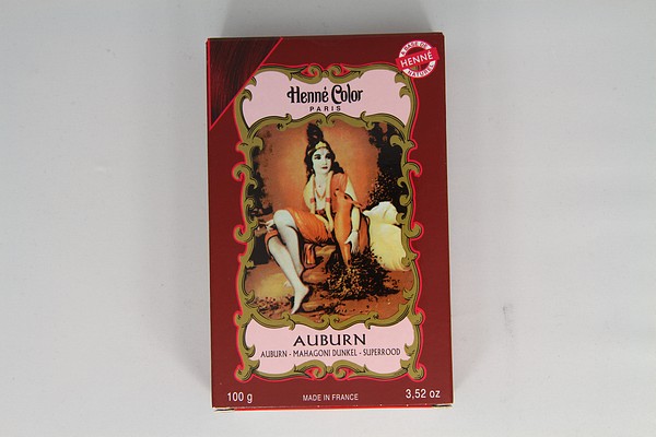 Henna poeder om haar te kleuren Auburn