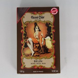 Henna poeder om haar te kleuren Brun