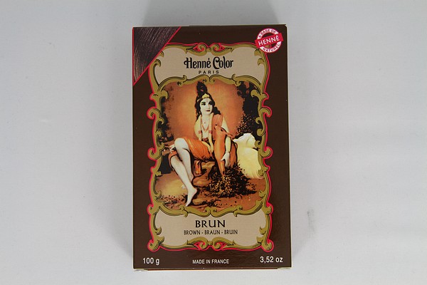Henna poeder om haar te kleuren Brun