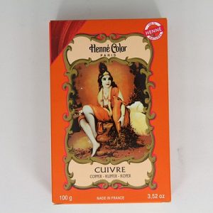 Henna poeder om haar te kleuren Cuivre