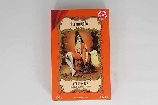 Henna poeder om haar te kleuren Cuivre
