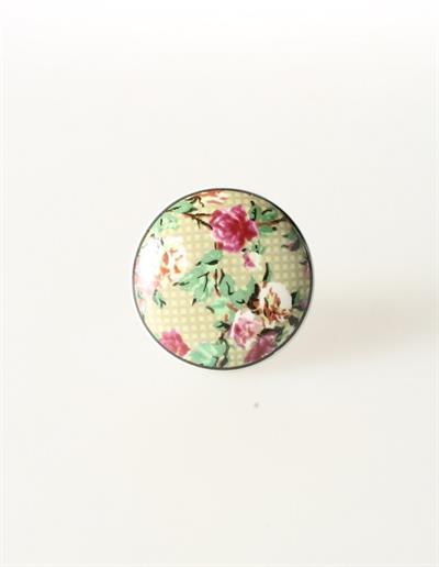 Keramische knop rozen