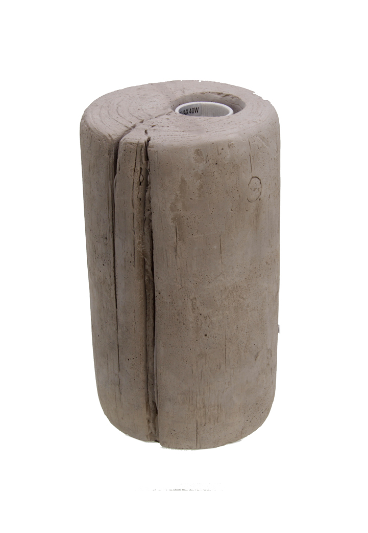 Beton lamp stammetje 13x23cm