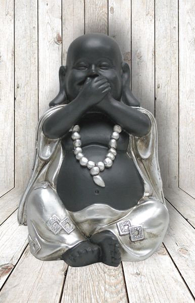 Buddha Klein 'Zwijgen'