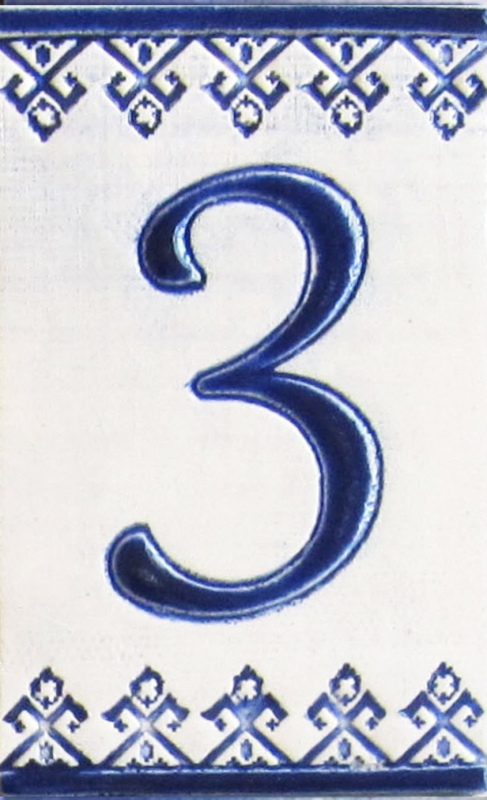 Huisnummer blue dolls - 3