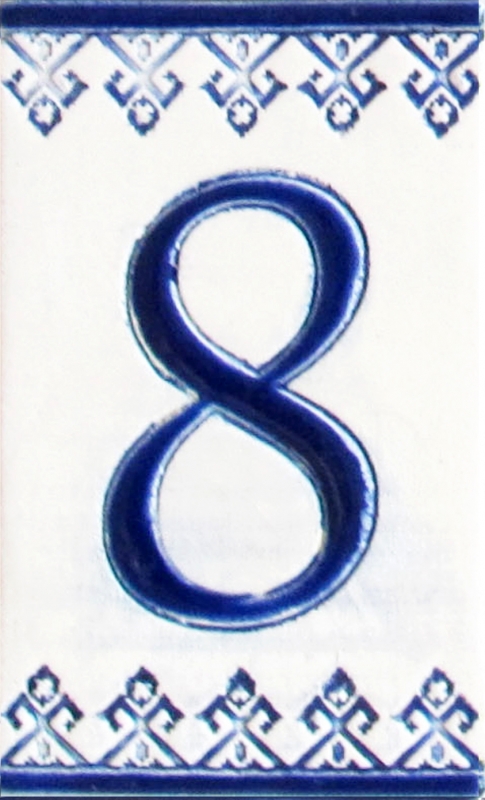 Huisnummer blue dolls - 8