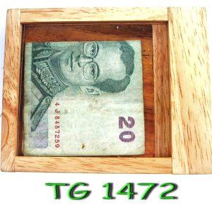 Money box houten spel