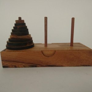 Pagoda (9 ring) L houten puzzel