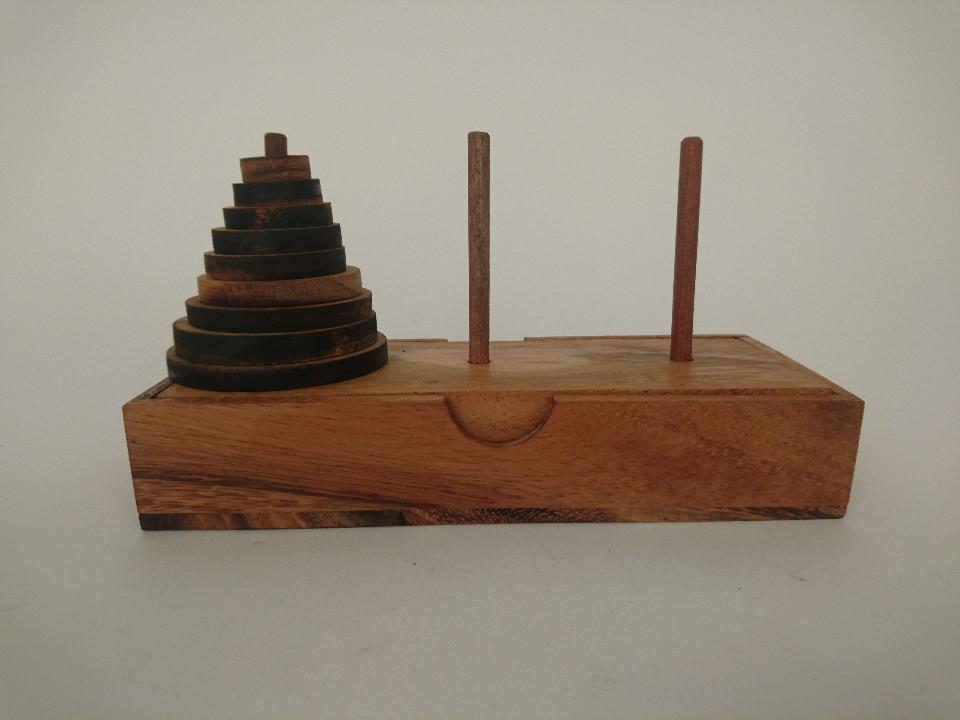 Pagoda (9 ring) L houten puzzel