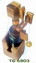 Alcohol in jail houten spel