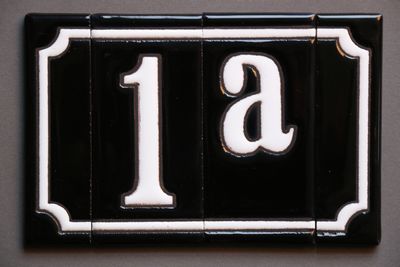 Huisnummer zwart - C - Afbeelding 2