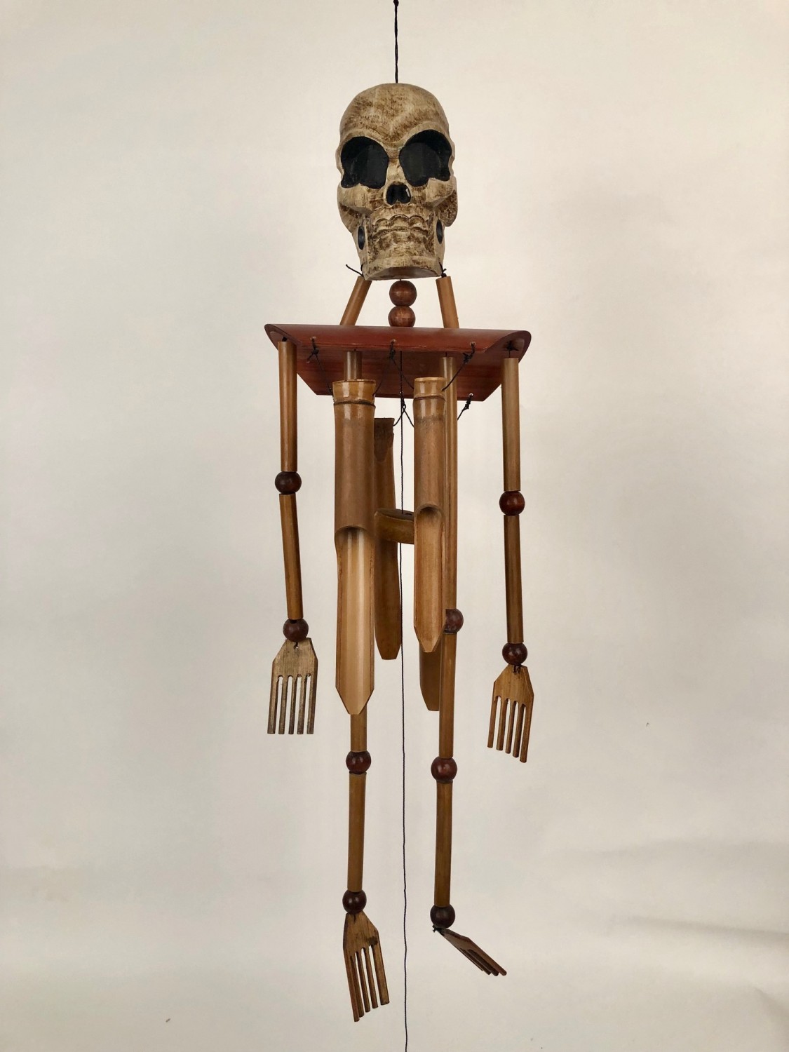 Bamboe windgong skelet