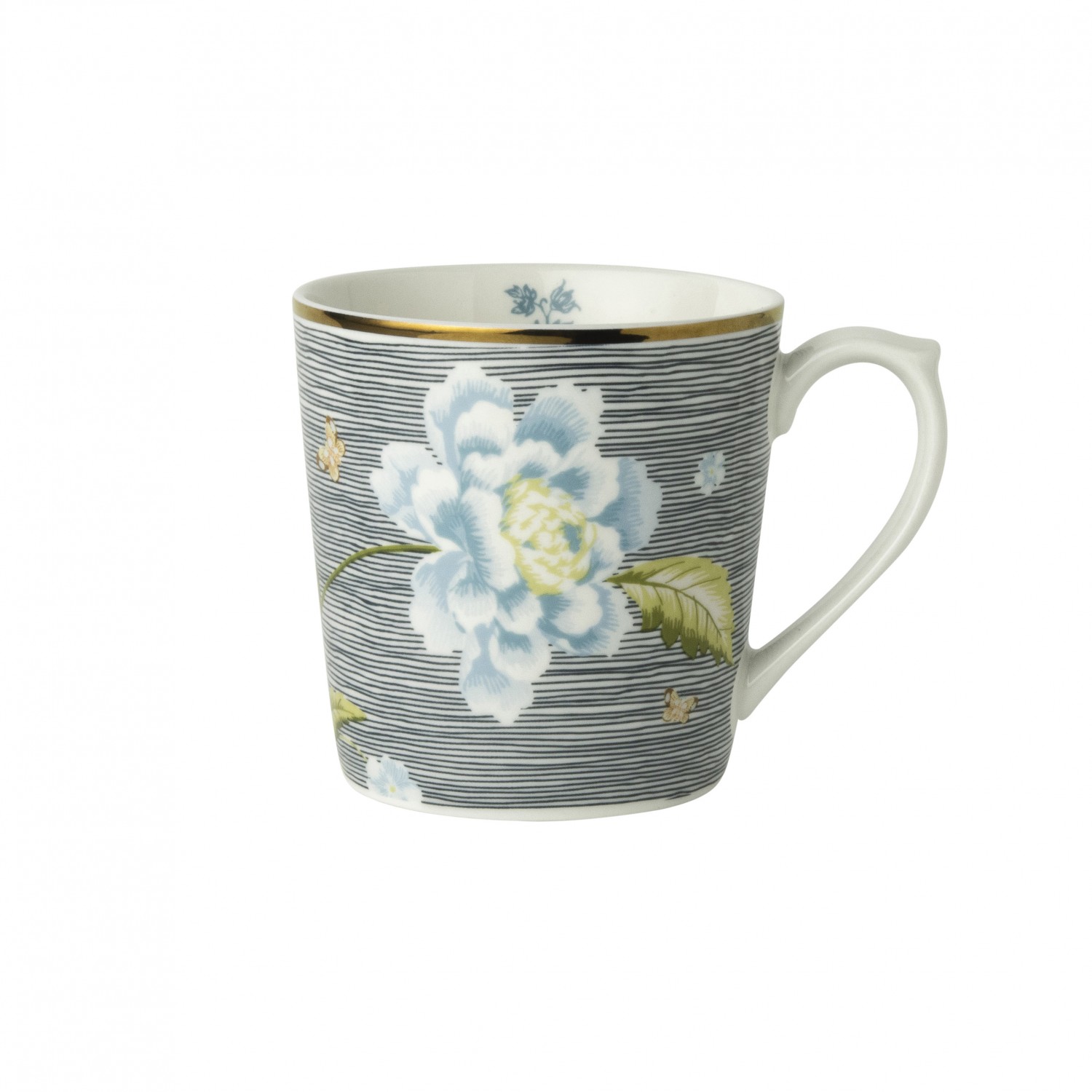 Beker Midnight Pinstripe Laura Ashley