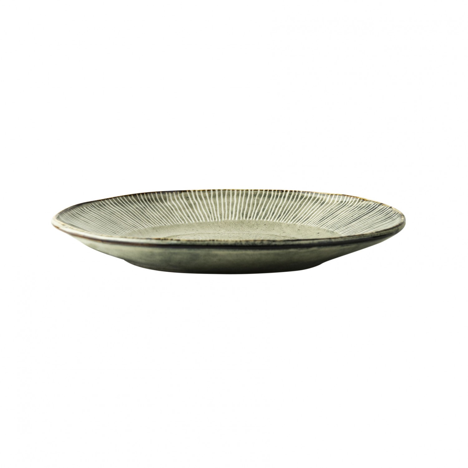 Bord 21,5cm Organic Collection Groen