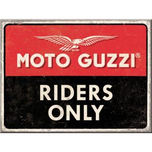 Magneet Moto Guzzi Riders Only
