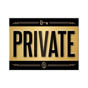 Magneet PRIVATE