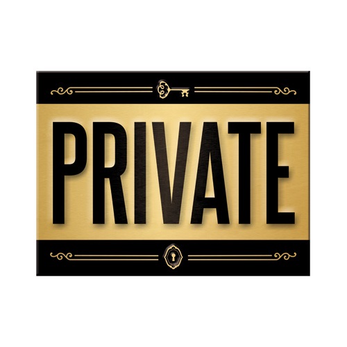 Magneet PRIVATE