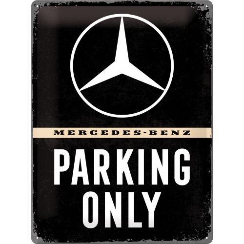 Metalen bord Mercedes Parking