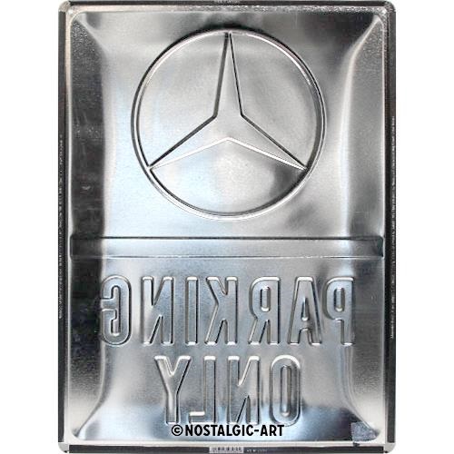 Metalen bord Mercedes Parking - Afbeelding 2