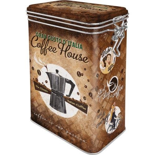 Clip Top Box Coffee House
