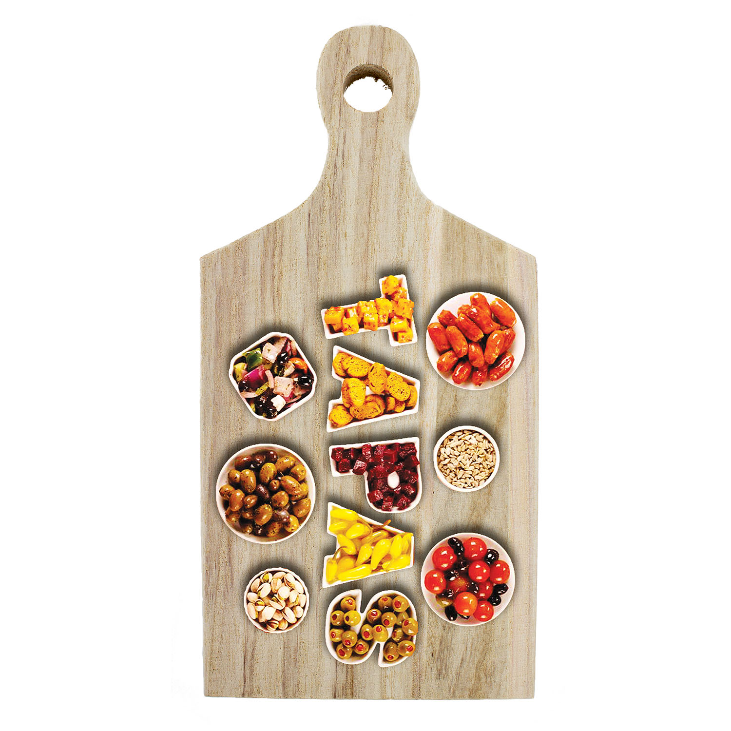 Borrelplank Kleur 001 TAPAS