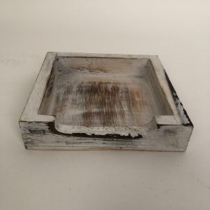 Houten onderzetter houder voor houten onderzetters