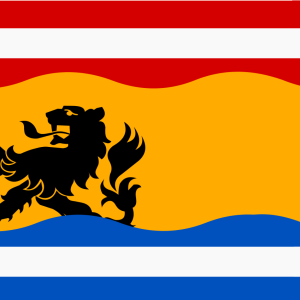Zeeuws Vlaamse vlag 70x100cm