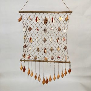 Schelpen net om op te hangen ±50x50cm