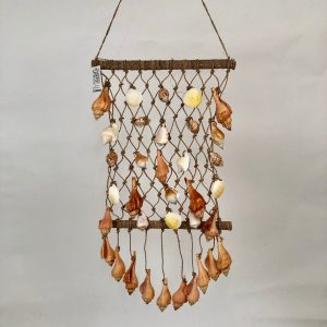 Schelpen net om op te hangen ±30x35cm