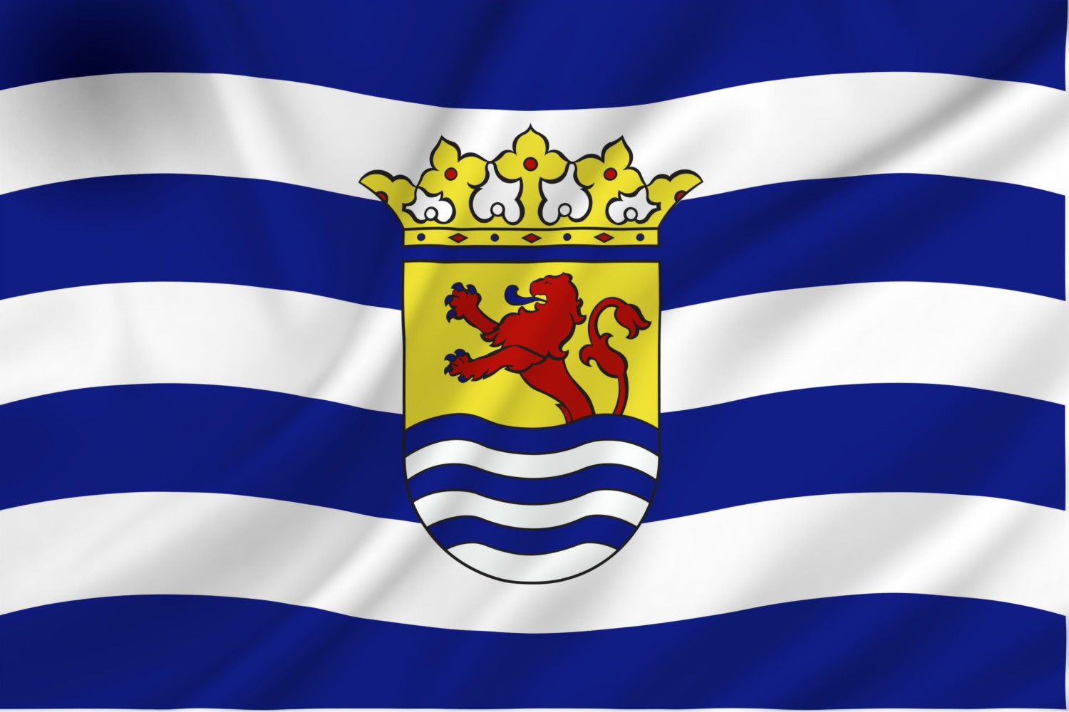 Zeeuwse vlag (Zeeland) 150x225cm
