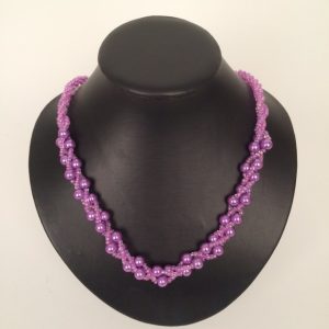 Kralenketting lila