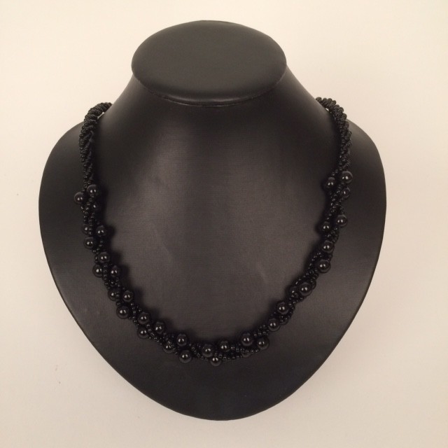 Kralenketting zwart
