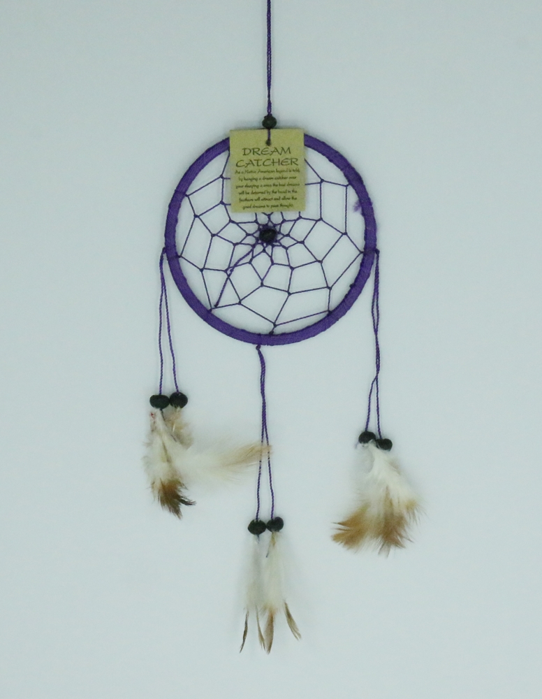 Dromenvanger ±12cm zonder kleintjes paars