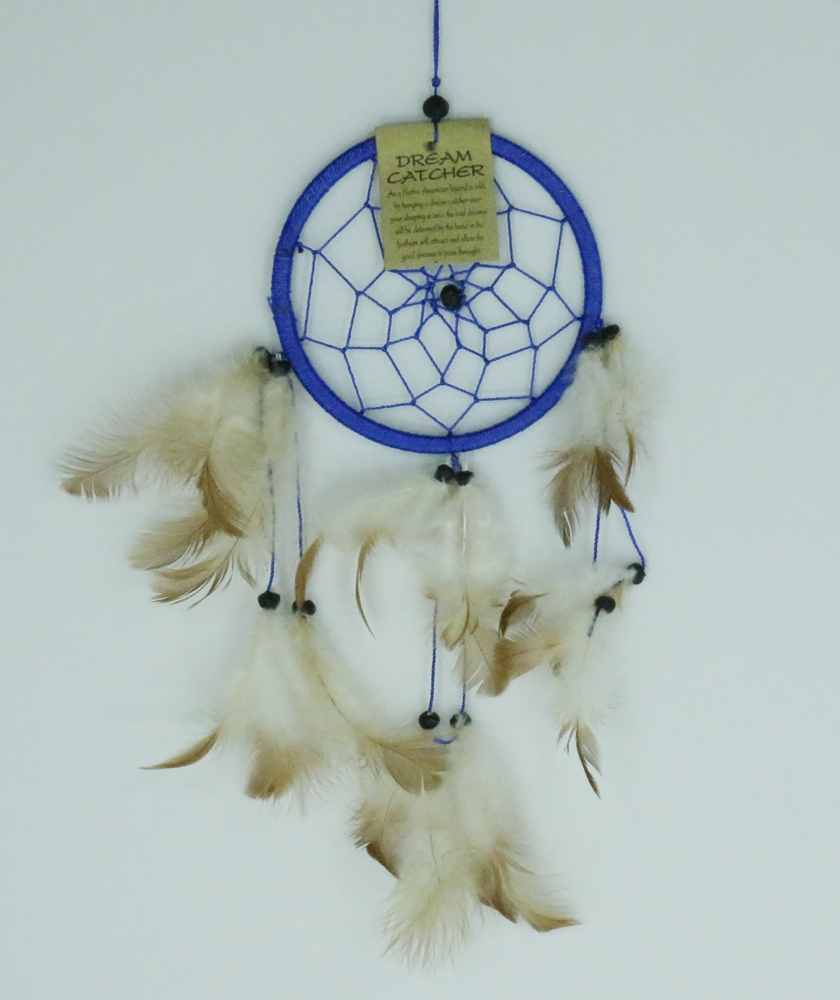 Dromenvanger ±12cm zonder kleintjes blauw
