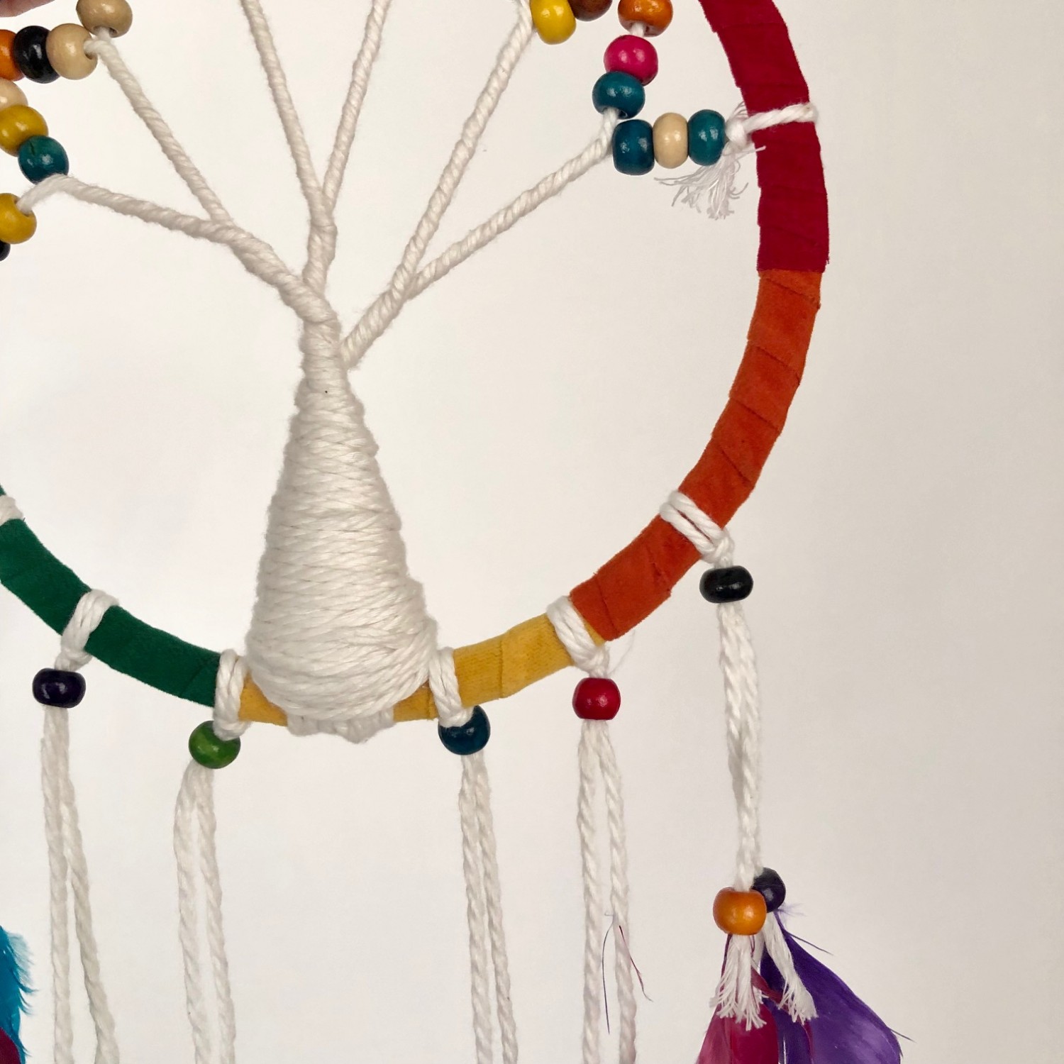 Dromenvanger levensboom regenboog ±16cm zonder kleintjes - Afbeelding 2