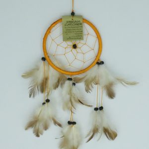 Dromenvanger ±12cm zonder kleintjes oranje