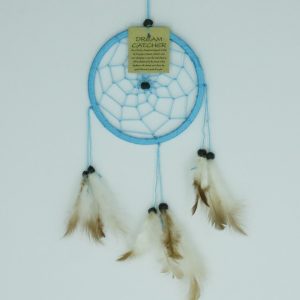 Dromenvanger ±12cm zonder kleintjes lichtblauw