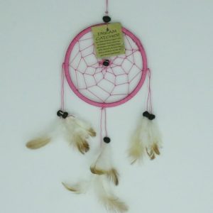 Dromenvanger ±12cm zonder kleintjes donkerroze