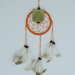 Dromenvanger ±9cm zonder kleintjes oranje