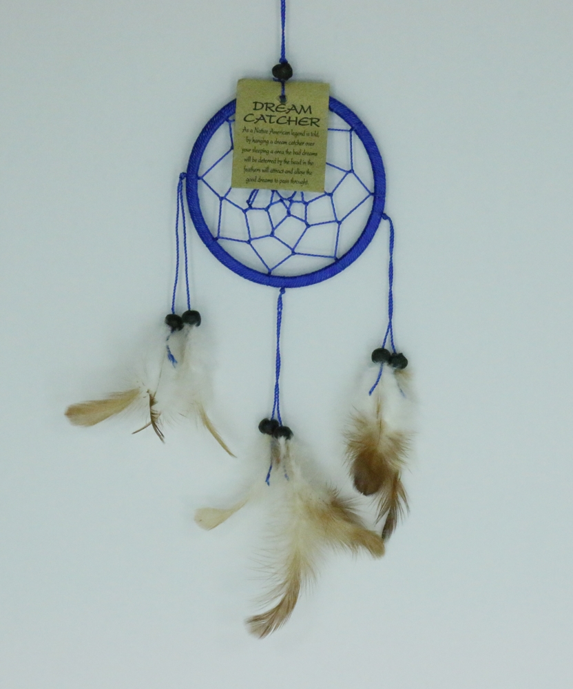 Dromenvanger ±9cm zonder kleintjes blauw