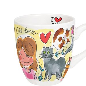 Blond Amsterdam Cat lover minimok