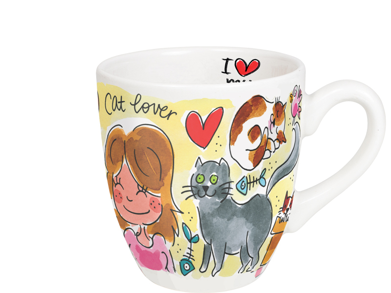 Blond Amsterdam Cat lover minimok