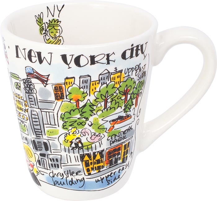 Beker City 'New York' Blond Amsterdam