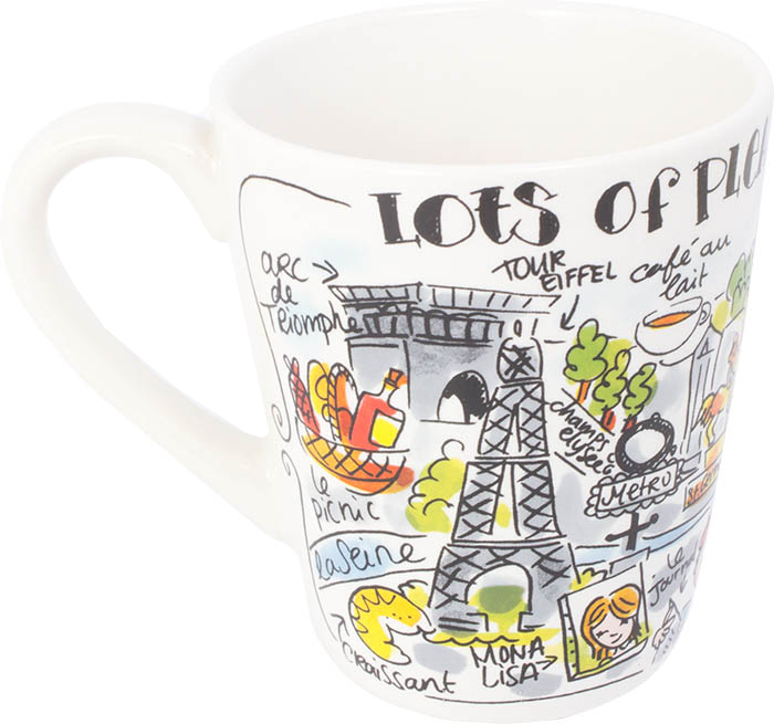Beker City 'Paris' Blond Amsterdam